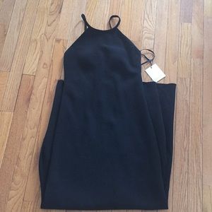 Calvin Klein Crepe Halter Dress